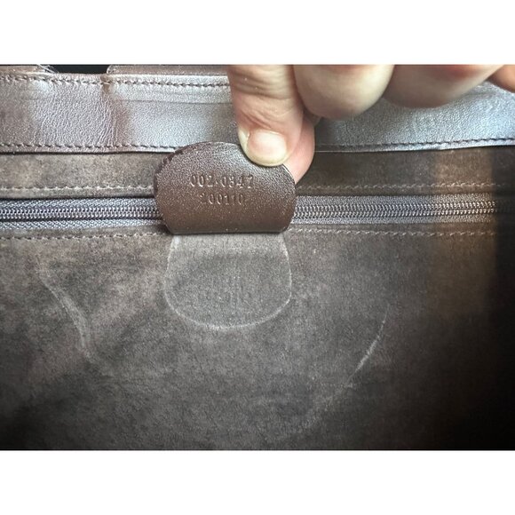 Gucci Dark Brown Leather Handbag - Picture 11 of 15